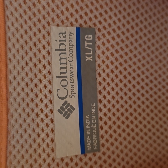 Columbia Peach Button-Up Shirt Mens Size XL - Picture 4 of 5